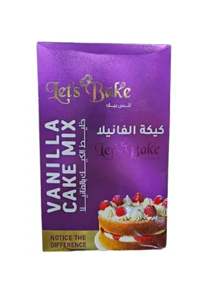 ليتس بيك فانيلا كيك مكس, 500g