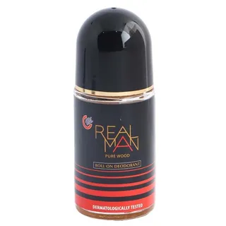 ريل مين بيور وود رول أون مزيل عرق، 50ml