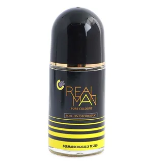 ريل مين بيور كولون رول أون مزيل عرق، 50ml