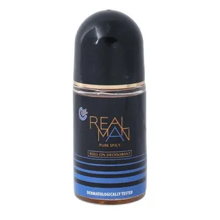 ريل مين بيور سبايسي رول أون مزيل عرق، 50ml