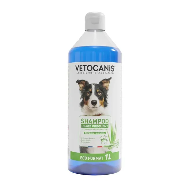 Agrobiothers Vetocanis Natural Dog Shampoo, 1L