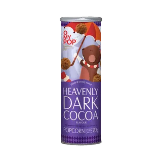 O My Pop Heavenly Dark Cocoa Popcorn, 70g
