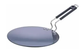Mirror Finish Aluminium Tawa, 28cm