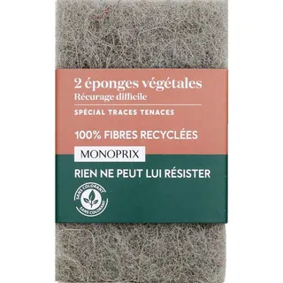 Difficult Soft Rough Scouring Sponges, 2 Pieces