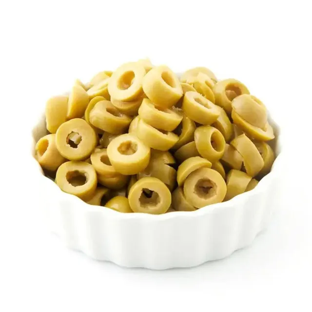 Wafeer Sliced Green Olives 1kg