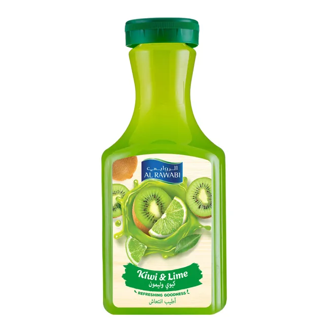 Al Rawabi Kiwi & Lime Juice No Added Sugar, 1.5L