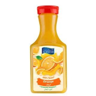 Al Rawabi No Added Sugar Orange Juice, 1.5L