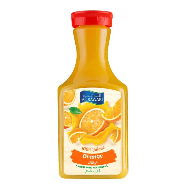 Al Rawabi No Added Sugar Orange Juice, 1.5L