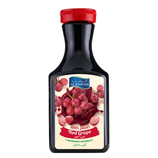 Al Rawabi Red Grape Juice No Added Sugar, 1.5L