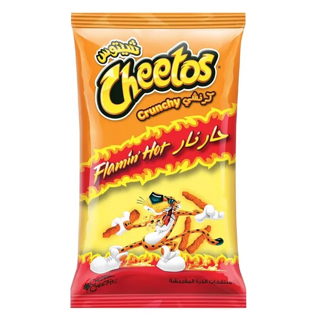Cheetos Crunchy Flamin Hot Chips 210g