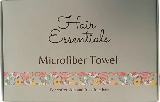 Hair Essentials Microfiber Towel Grey