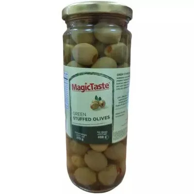 MagicTaste Green Olive Stuffed, 440g