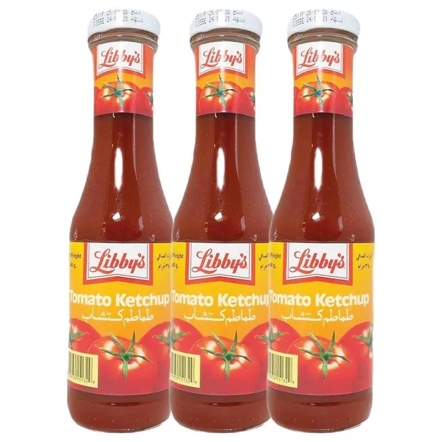 Libby's Tomato Ketchup, 3x340g