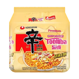 شين راميون تومبا نودلز حارة كريمية 5x137g