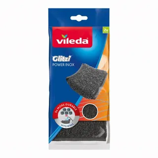Vileda Metallic Inox, 2+1 Pieces