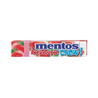 Mentos Incredible Chew Strawberry, 45g