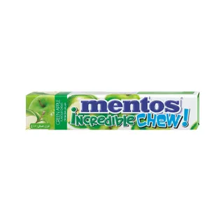 مينتوس إنكريديبل تفاح أخضر حلوى مطاطية، 45g