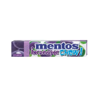 Mentos Incredible Chew Grape, 45g
