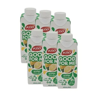 KDD Good For Me Mojito Lemon & Mint, 6x250ml