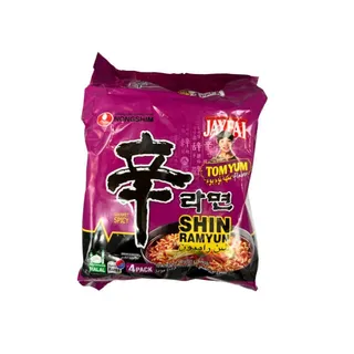 Nongshim Shin Ramyun Tomyum Soup, 4x123g