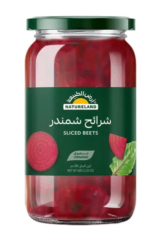 Natureland Sliced Beets, 680g