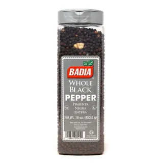 Badia Whole Black Pepper 16 oz
