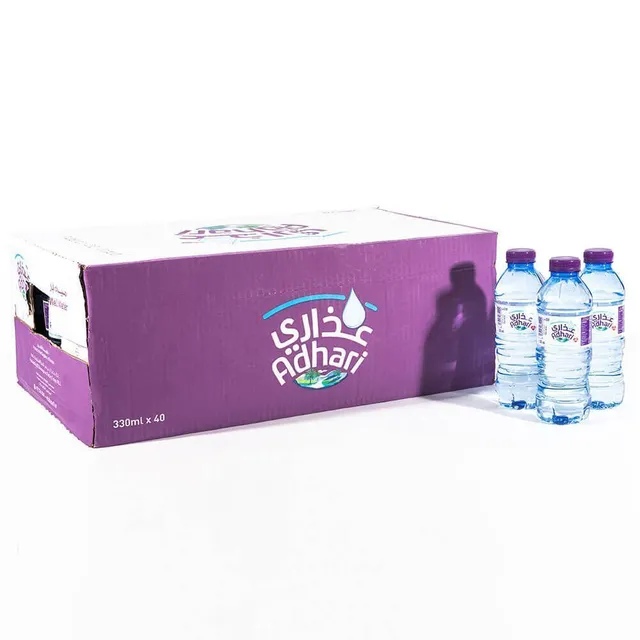 أظهري مياه شرب معبأة كرتون، 40x330ml