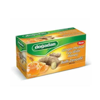 Dogadan Herbal Infusion Tea Ginger And Honey, 20 Teabags