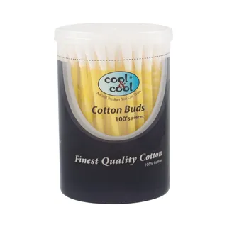 Cool & Cool Cotton Buds Ass Col 100s