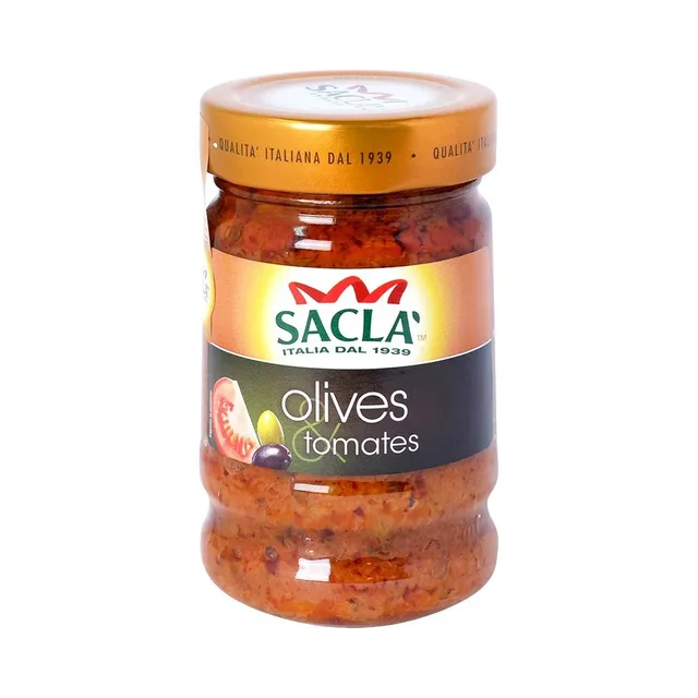 Sacla Olive & Tomato Intenso 190g
