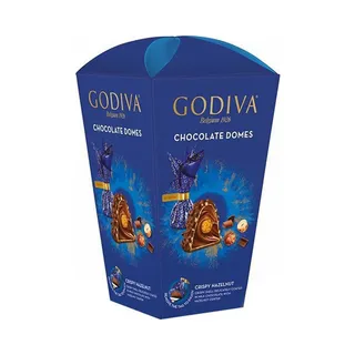 Godiva Chocolate Domes Crispy Hazelnut 150 g