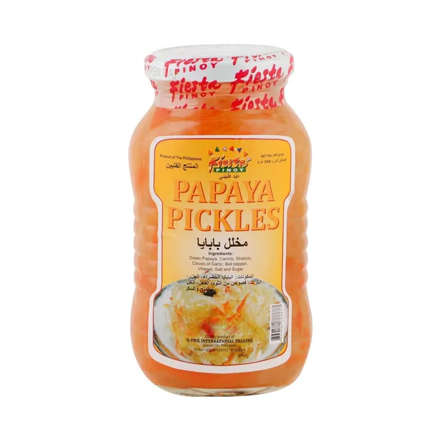 Fiesta Pinoy Papaya Pickles, 340g