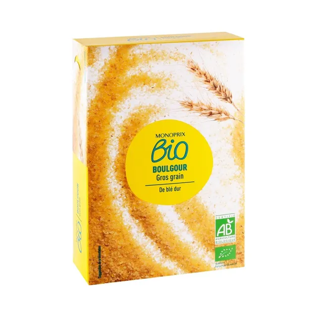 Monoprix Bio Organic Large Bulgar, 500g