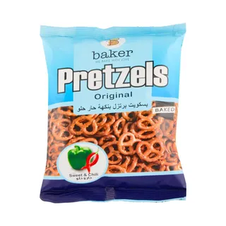 بيكر بسكويت بريتزل حلو وحار 45 g