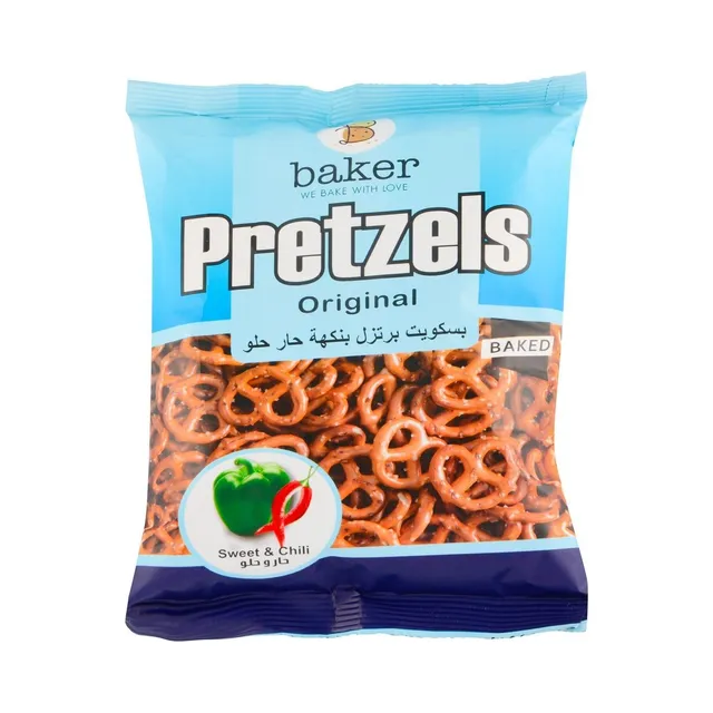 بيكر بسكويت بريتزل حلو وحار 45 g