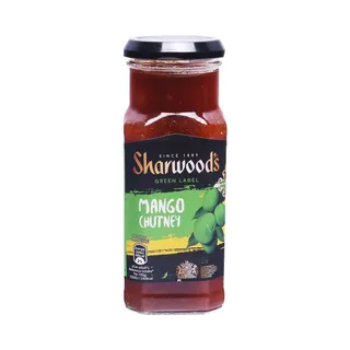 Sharwoods Green Label Mango Chutney 227G