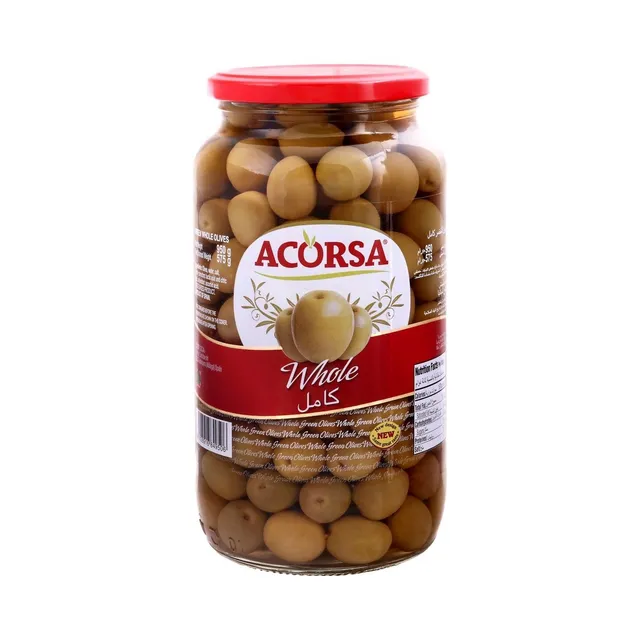 أكورسا زيتون أخضر عادي برطمان 575 g