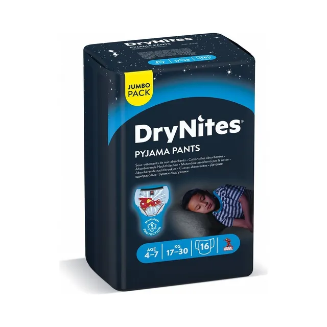 Huggies Drynites 4-7 Yrs Jumbo Boy