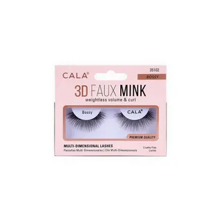 Cala 3D Faux Mink Bossy Eyelashes