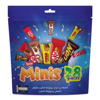 نستله ميني ميكس كيس شوكولاتة بالحليب