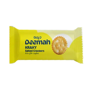 Deemah Kraky Salted Crackers, 39g