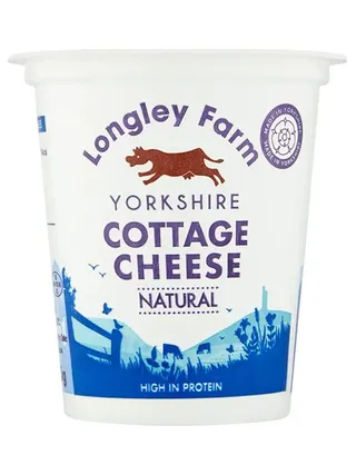 Longley Farm Natural Cottage Cheese 125g