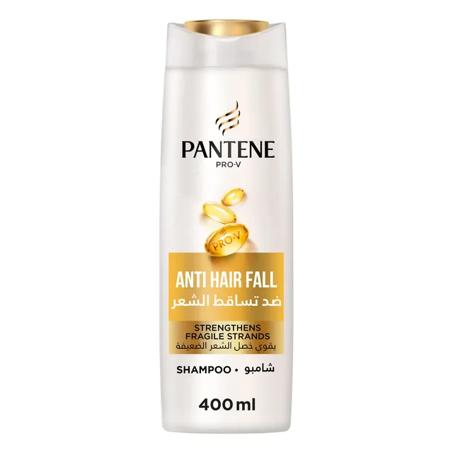 Pantene Pro-V Anti-Hair Fall & Strengthening Shampoo for Fragile Hair, 400ml