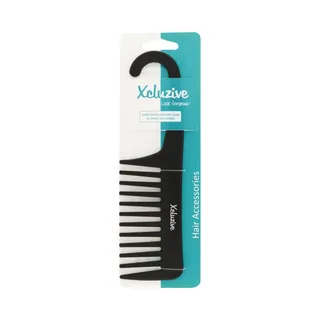Xcluzive Wide-Tooth Shower Comb With Hang-On Handle
