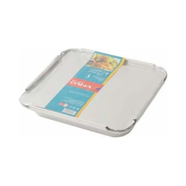 Dana Rectangular Aluminium Foil Container 1198L