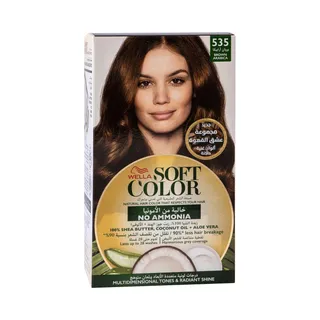 Wella Soft Color Hair Kit #535 Brown Arabica
