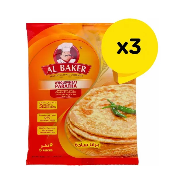 البيكر براثا عادي مجمد 3 pcs X 400 g