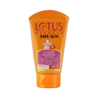 Lotus Herbals Matte Gel Sunblock Cream, 100g