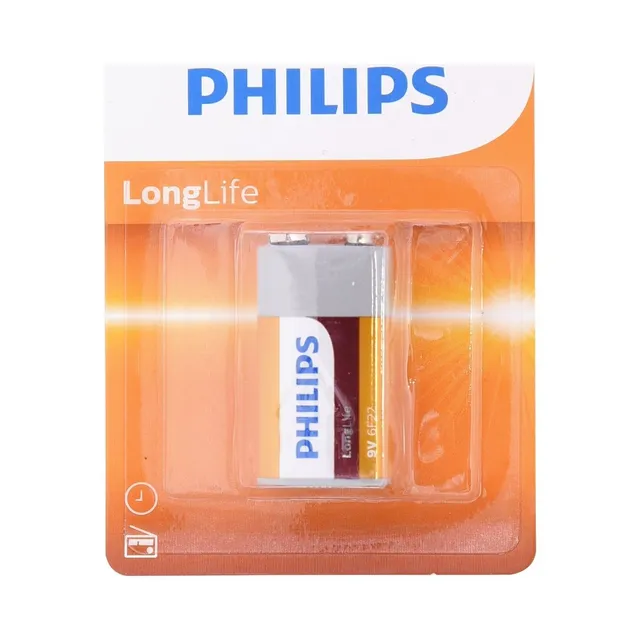 Philips Battery Zinc 9V × 1 pc