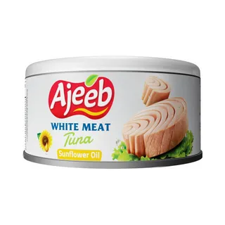 أجيب تونة لحم أبيض في زيت عباد الشمس, 170g